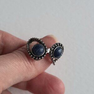 Boho chic whimsygoth demi stone ring